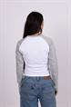 Rusty Norty - Dames T-shirt met lange mouwen en raglanmouwen