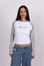 Rusty Norty - Dames T-shirt met lange mouwen en raglanmouwen