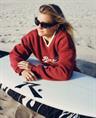 Rusty Rail Logo - Fleece sweater for women