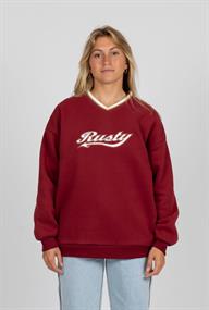 Rusty Rail Logo - Fleecetrui voor dames