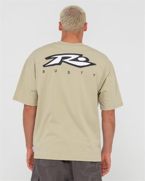 Rusty Registered - Heren T-shirt met korte mouwen