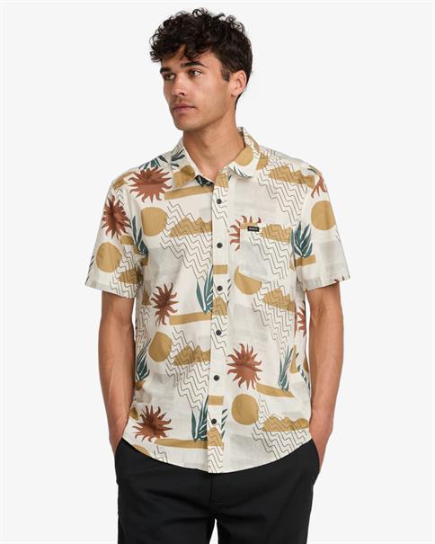 RVCA Anytime - Short Sleeve Shirt for Men