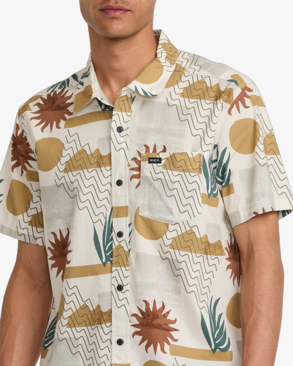 RVCA Anytime - Short Sleeve Shirt for Men