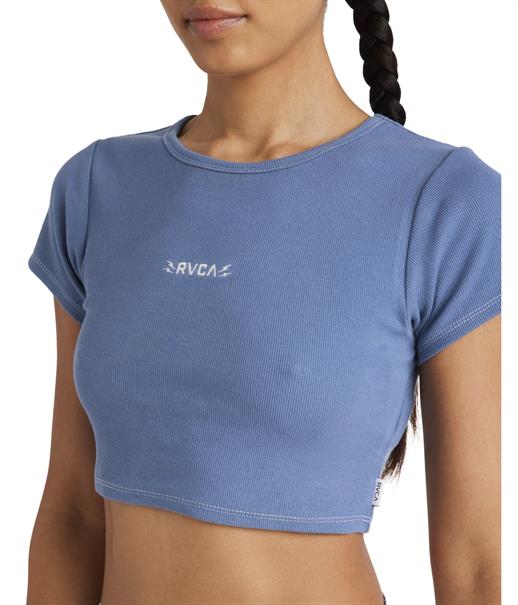 RVCA Buzzed - Cropped T-shirt met korte mouwen voor dames