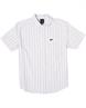 RVCA Cassidy Stripe - Short Sleeve Shirt for Men