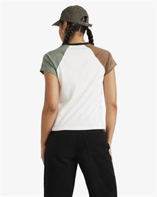 RVCA Dome Shrunken - T-shirt met korte mouwen voor dames