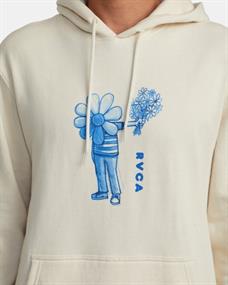 RVCA FLOWER FRIEND HOODIE - Heren sweater