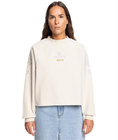 RVCA Gabrielle Crew - Women Outdoor Lifestyle Basic Fle