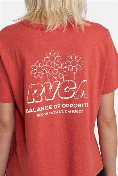 RVCA GARDENER SS J TEES - Dames T-shirt short