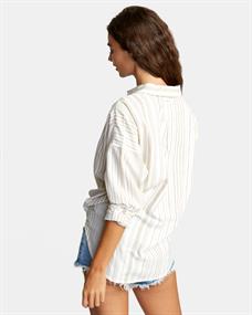 RVCA Habit- oversiozed long seelve shirt for woman