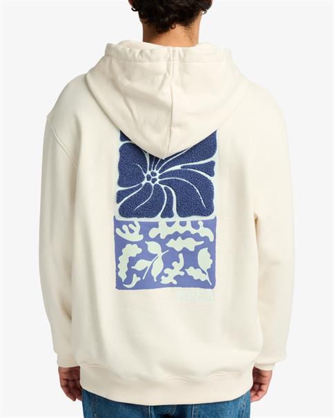 RVCA Hibiscus Stamp - Pullover-hoodie voor heren