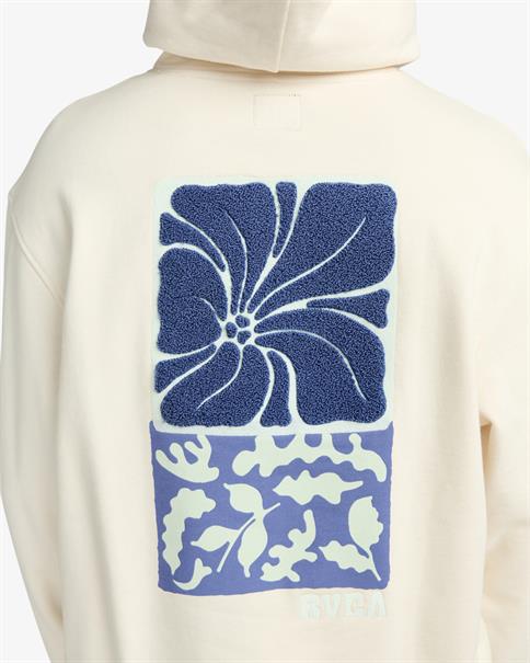 RVCA Hibiscus Stamp - Pullover-hoodie voor heren