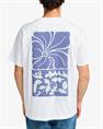 RVCA Hibiscus Stamp - T-shirt met korte mouwen voor heren