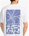 RVCA Hibiscus Stamp - T-shirt met korte mouwen voor heren