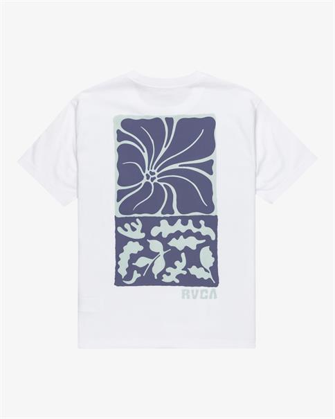 RVCA Hibiscus Stamp - T-shirt met korte mouwen voor heren
