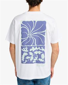 RVCA Hibiscus Stamp – Kurzarm-T-Shirt für Herren