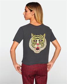 RVCA Matt Leines Tiger face - T-Shirt for Women