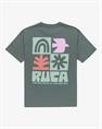 RVCA Mosaic - T-shirt met korte mouwen voor heren