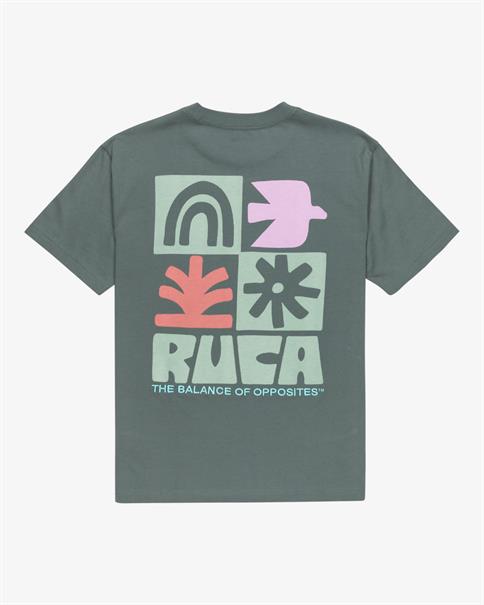 RVCA Mosaic – Kurzarm-T-Shirt für Herren