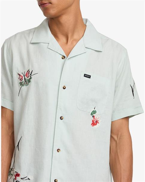 RVCA Nectar - Kurzärmliges Hemd für Männer