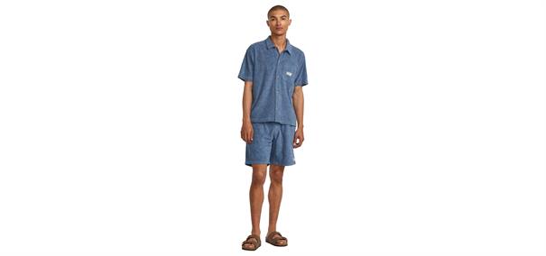 RVCA Palms Down Exotica 17" - Elastic Waist Walkshorts for Men