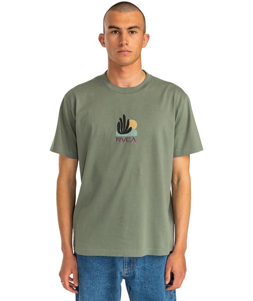 RVCA Paper Cuts - T-Shirt mit Relaxed Fit für Männer