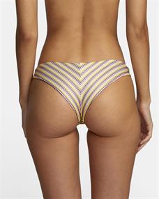 RVCA Stripe Out Cheeky - Mini Bikini Bottoms for Women