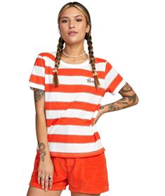 RVCA Stripe - Short Sleeve T-Shirt for Women