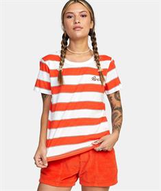 RVCA Stripe - Short Sleeve T-Shirt for Women