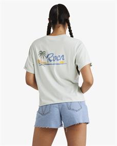 RVCA Sunset – Kurzarm-T-Shirt für Damen