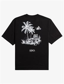 RVCA TIGER BEACH SS J TEES - Dames T-shirt short