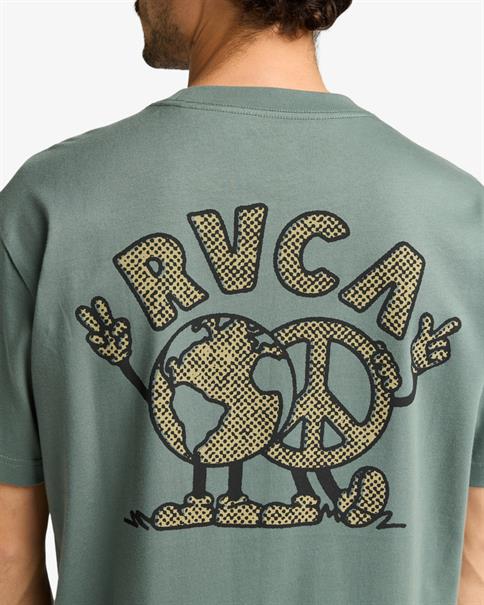 RVCA United – Kurzarm-T-Shirt für Herren