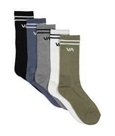 RVCA Va Mini Sock - Women Outdoor Lifestyle Crew Socks