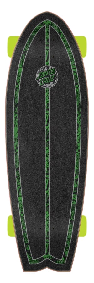 Santa cruz Flier Collage Dot - Cruiser skateboard
