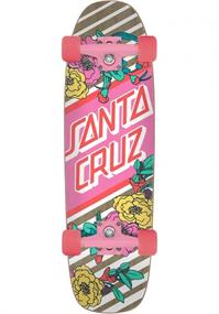 Santa cruz Floral Stripe Cuiser Skateboard