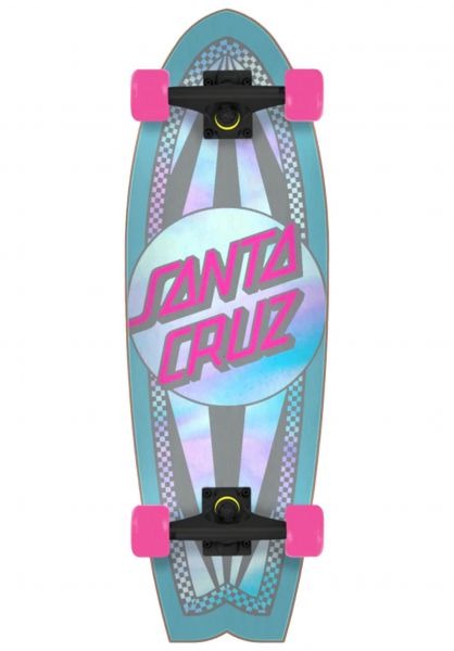 Santa cruz Prismatic Dot Drop Through - Cruiser skateboard