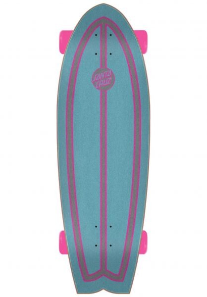 Santa cruz Prismatic Dot Drop Through - Cruiser skateboard