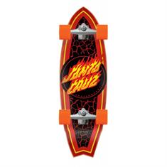 Santa cruz Santa Cruz Flame Dot Shark Surf Skate 9.8''