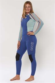 SISSTREVOLUTION 3/2mm Summer Seas Back Zip - Dames Wetsuit