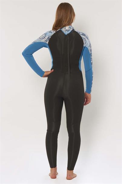 SISSTREVOLUTION 3/2mm Summer Seas Back Zip - Dames Wetsuit