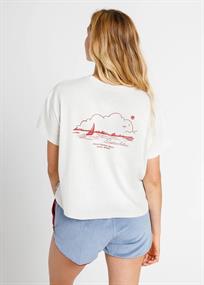 SISSTREVOLUTION Hibiscus - Womens Surf Lifestyle Short Sleeve T-sh