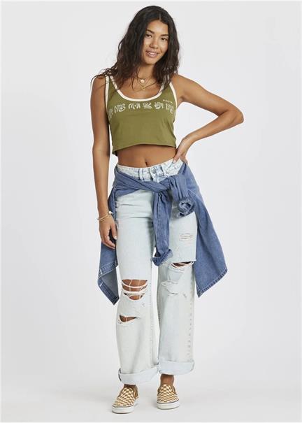 SISSTREVOLUTION Layla Knit - Womens Surf Lifestyle Tank Top