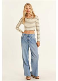 Sisstrevolution Line Up - Damen Long Sleeve Knit Top