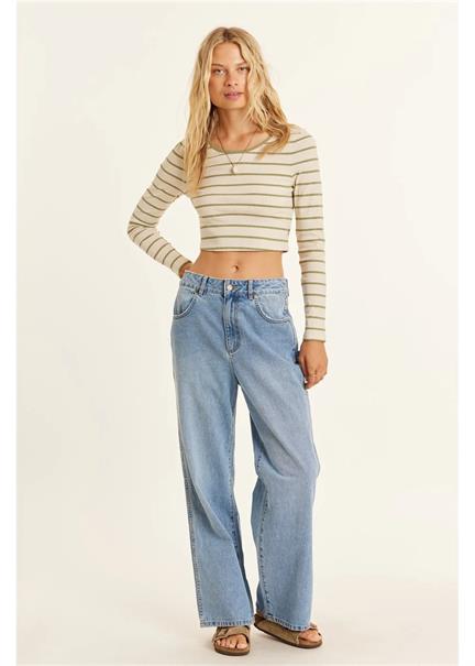 Sisstrevolution Line Up - Damen Long Sleeve Knit Top