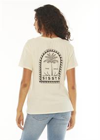 SISSTREVOLUTION LOULU SS BYFRND KNIT TEE - Dames T-shirt short