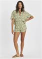 SISSTREVOLUTION What A Vibe - Dames Surf Lifestyle Blouse met Korte Mouwen