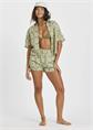 SISSTREVOLUTION What A Vibe - Dames Surf Lifestyle Blouse met Korte Mouwen