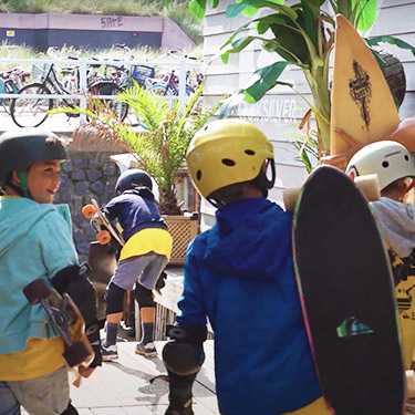 skate feestje