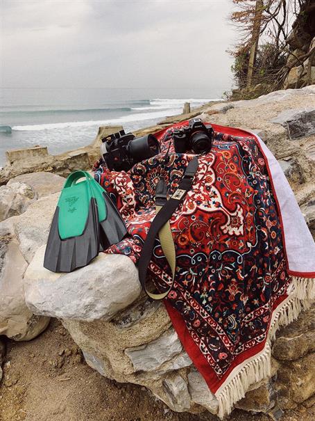 Slowtide Haven - Beach Towel
