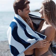 Slowtide Stripe Premium Katoenen Strandhanddoek
